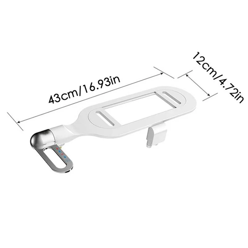 Smart Non-Electric Bidet Toilet with Adjustable Pressure and Self-Cleaning Feature for Your Bathroom