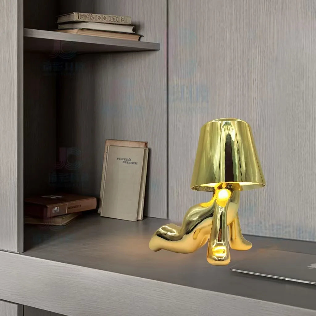 Thinker LED Desk Lamp - Rechargeable Night Light