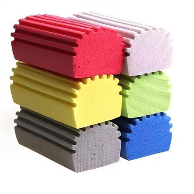 Set of 2/4 Pcs Multifunctional PVA Magic Sponge Cloths for Wet Cleaning