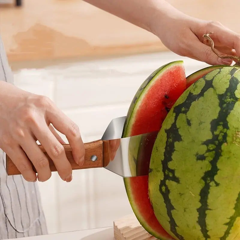 Stainless Steel Watermelon Slicing Knife and Corer - Fruit and Vegetable Tool