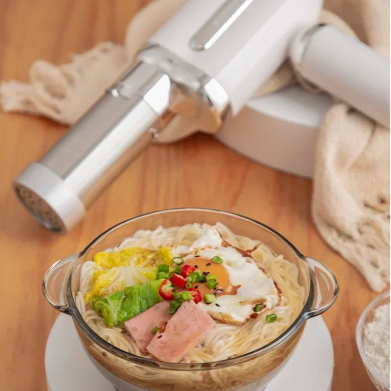 Electric Handheld Noodle Maker - Automatic Pasta Machine and Dough Roller for Home Use