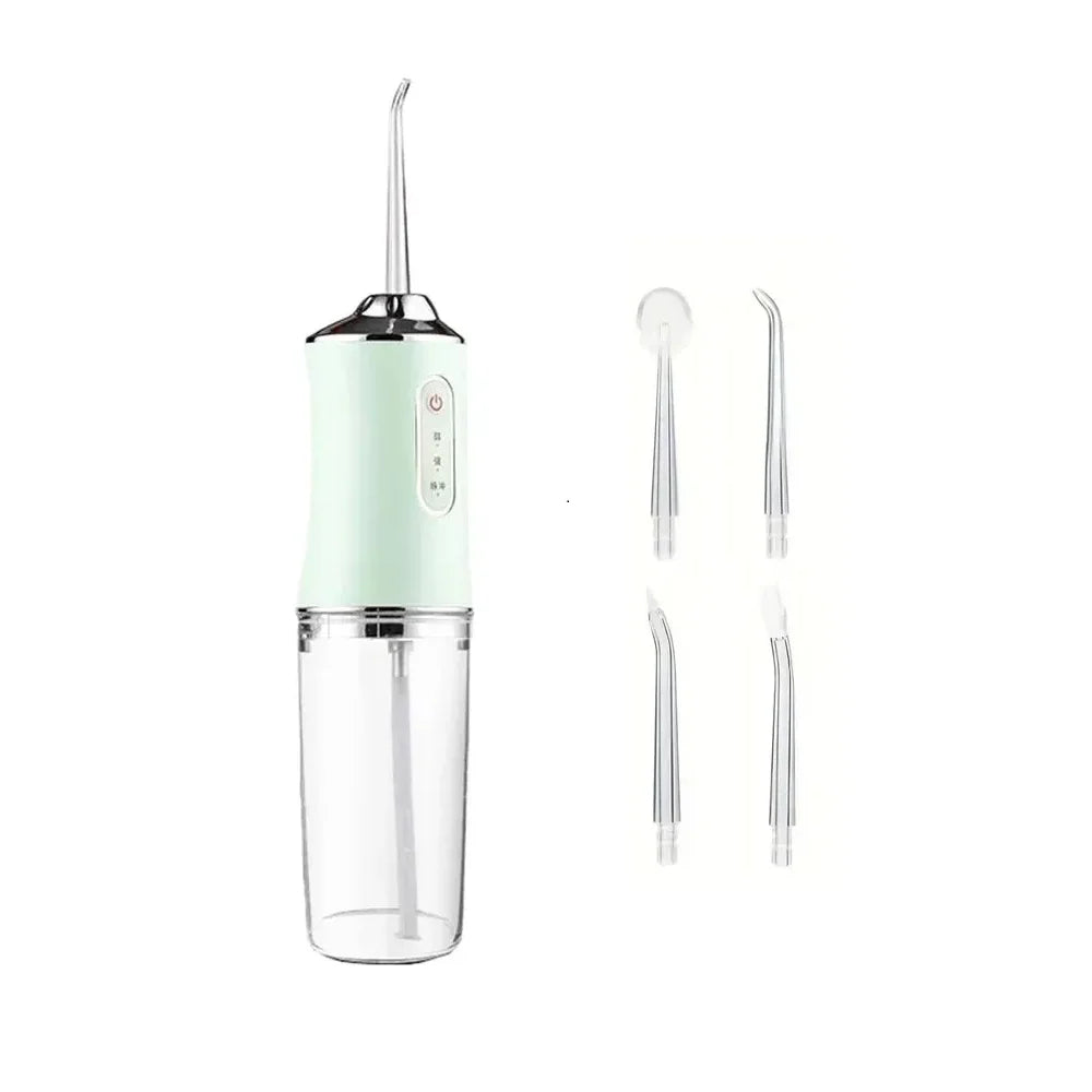 Rechargeable Portable Smart Electric Water Flosser - Dental Oral Irrigator for Effective Teeth Cleaning