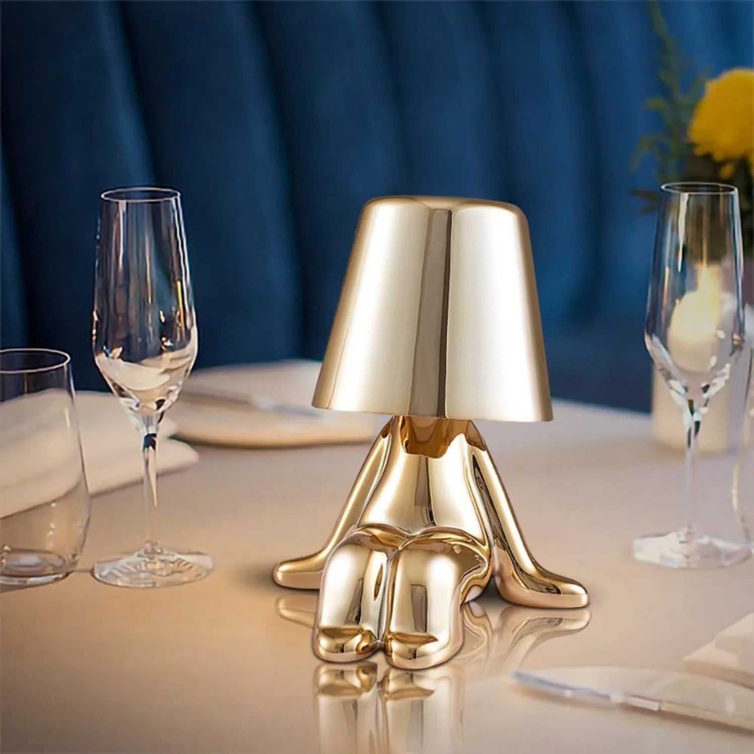 Thinker LED Desk Lamp - Rechargeable Night Light