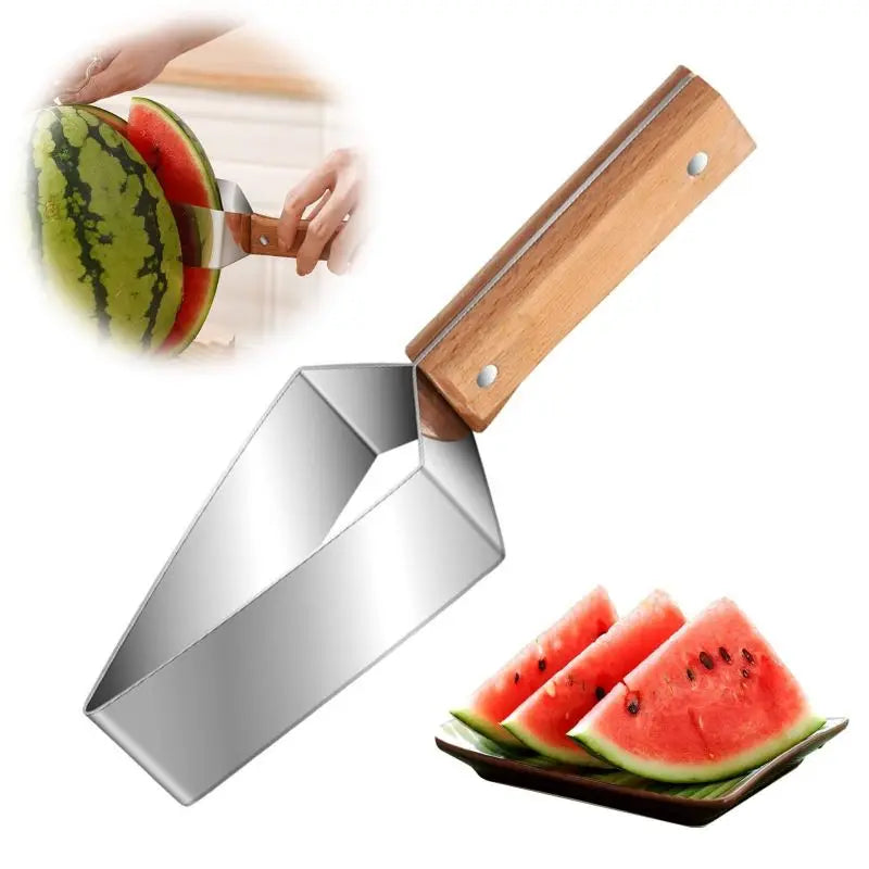 Stainless Steel Watermelon Slicing Knife and Corer - Fruit and Vegetable Tool