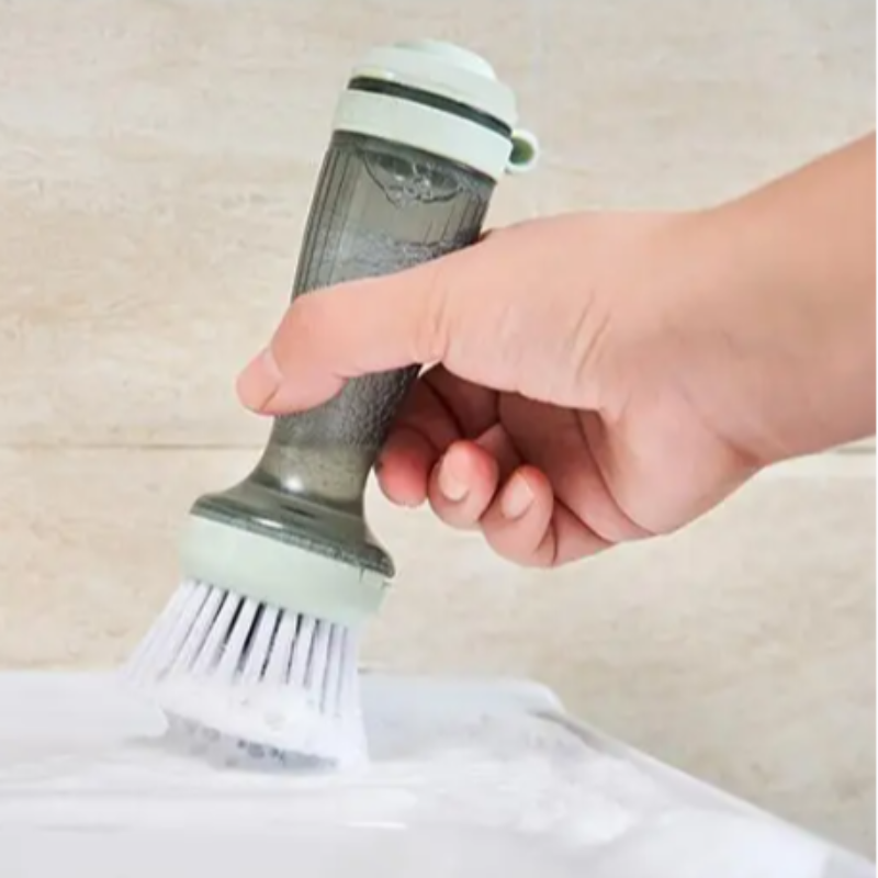 3-in-1 Magic Dishwashing Sponge and Cleaning Brush - Essential Household Cleaning Tool