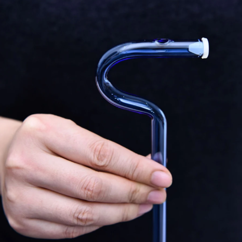 Reusable Flute-Style Anti-Wrinkle Drinking Straw - Lipstick Safe