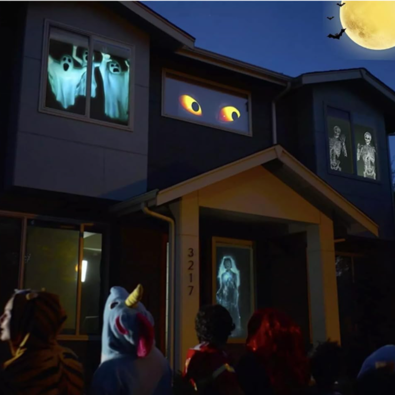 Halloween Projection Lamp for Windows