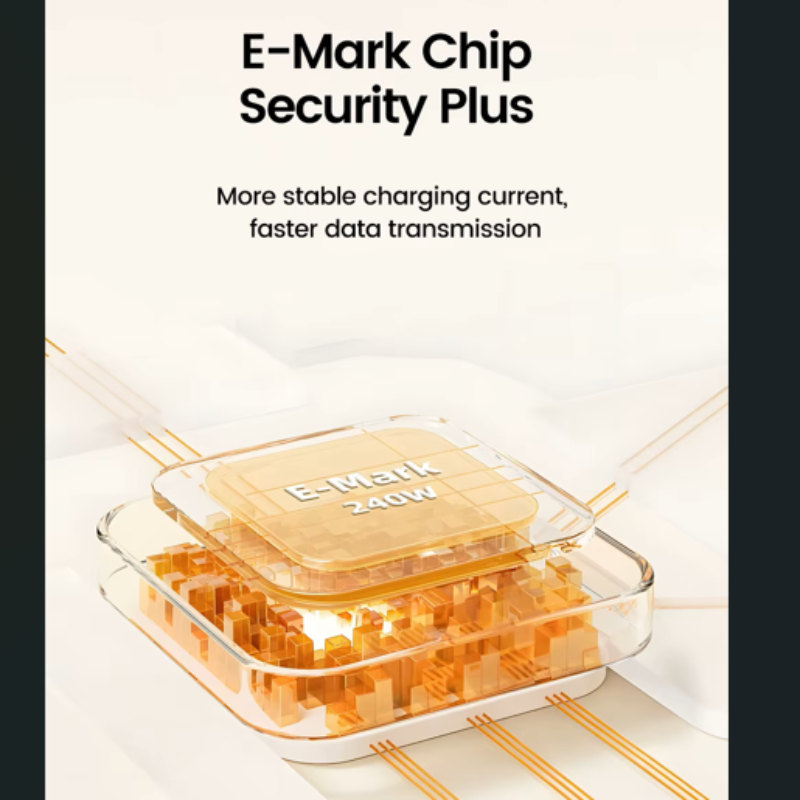 4-in-1 USB-C Fast Charging Cable: USB to Lightning & Dual Type-C Charger