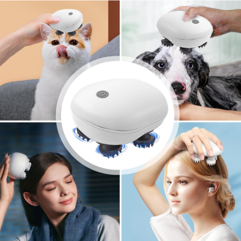 Electric Scalp Massager - Suitable for Pets Too!