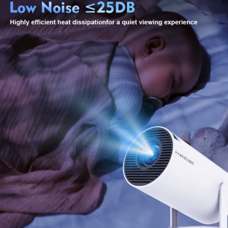 MAGCUBIC HY300 PRO 8K Android Projector - Perfect for Home Cinema & Outdoor Use