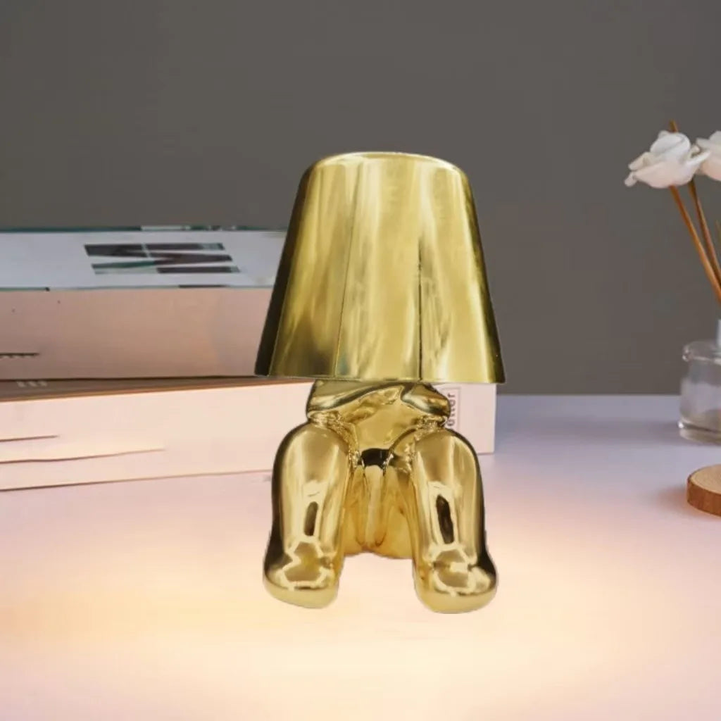 Thinker LED Desk Lamp - Rechargeable Night Light