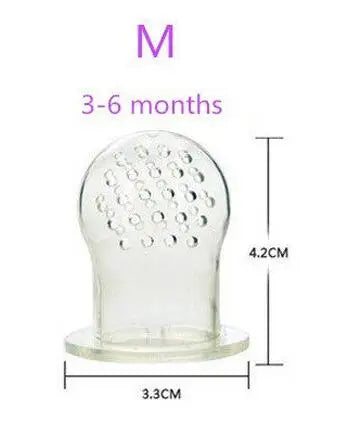 Safe Silicone Fresh Food Nibbler Feeder for Infants - Baby Soother