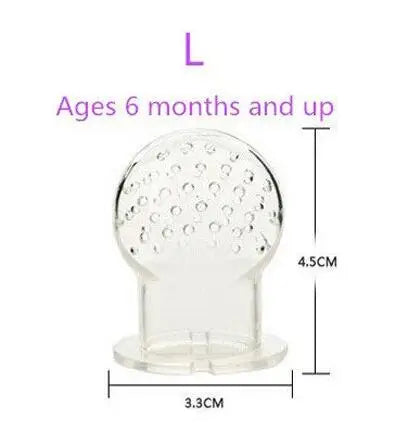 Safe Silicone Fresh Food Nibbler Feeder for Infants - Baby Soother