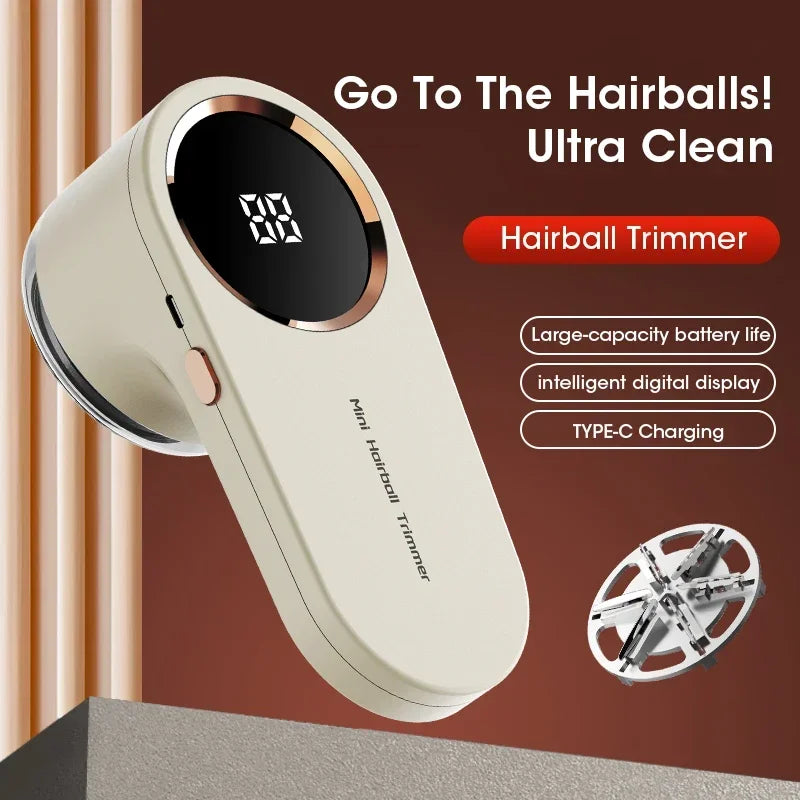 USB Rechargeable LED Lint Remover for Clothing