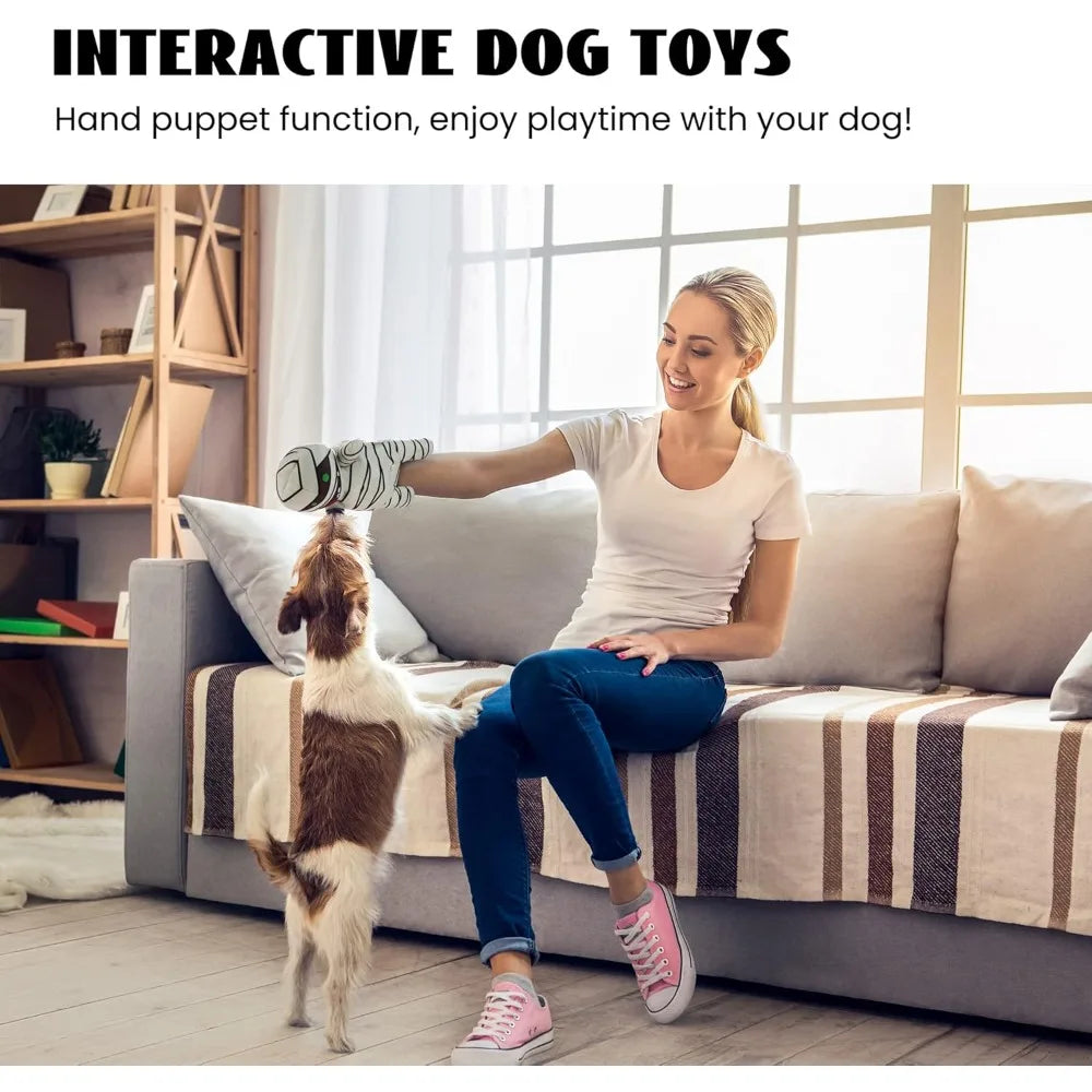 Humorous Plush Halloween Zombie Mummy Dog Toy with Squeaky Organs