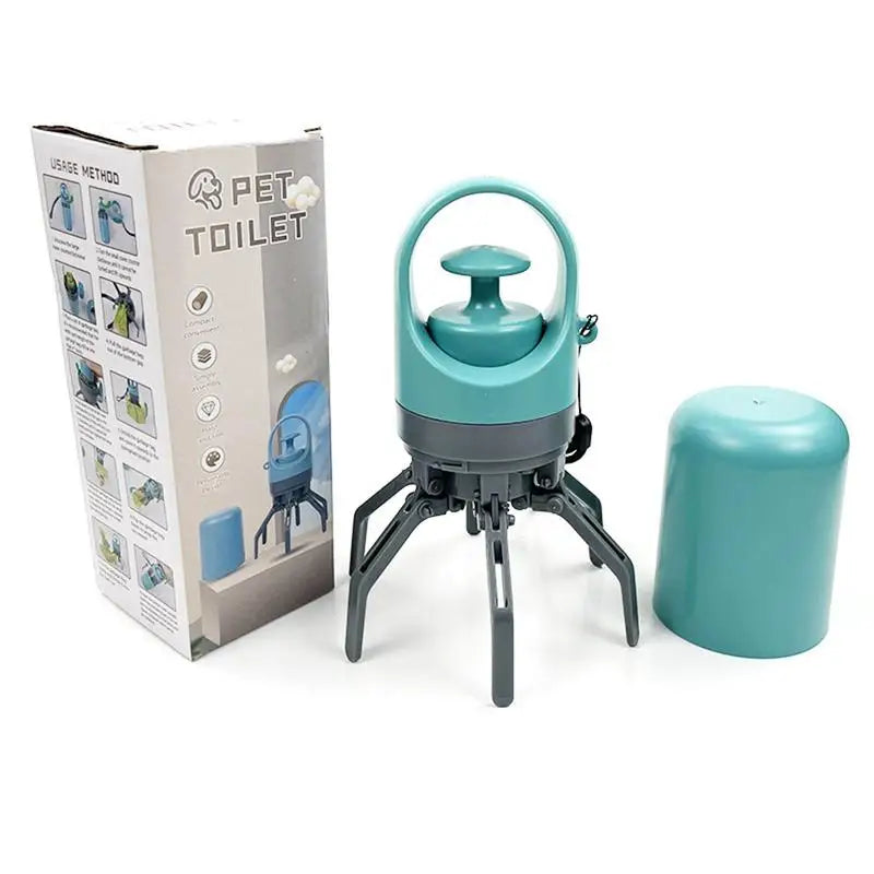 Compact Dog Waste Picker – Sanitary Pet Waste Cleaner with Bag Dispenser