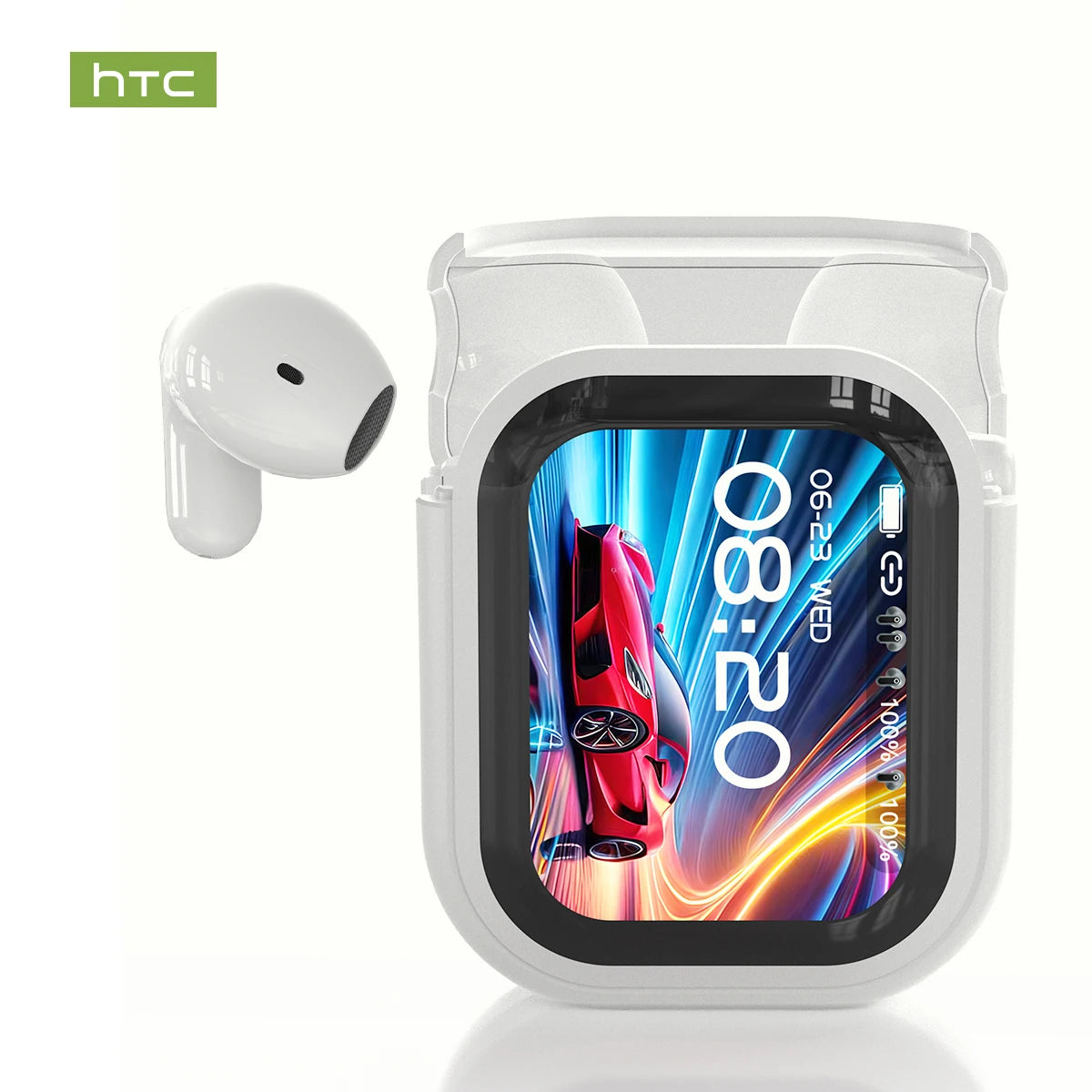 HTC NE20 Wireless Bluetooth 6.0 Translation Earphones - IPX4 Waterproof Headphones