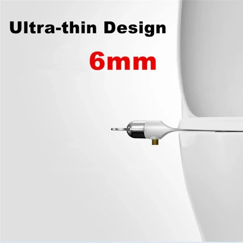 Smart Non-Electric Bidet Toilet with Adjustable Pressure and Self-Cleaning Feature for Your Bathroom