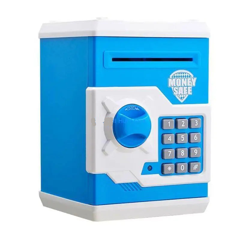Digital Mini ATM Coin Bank with Password Protection for Savings