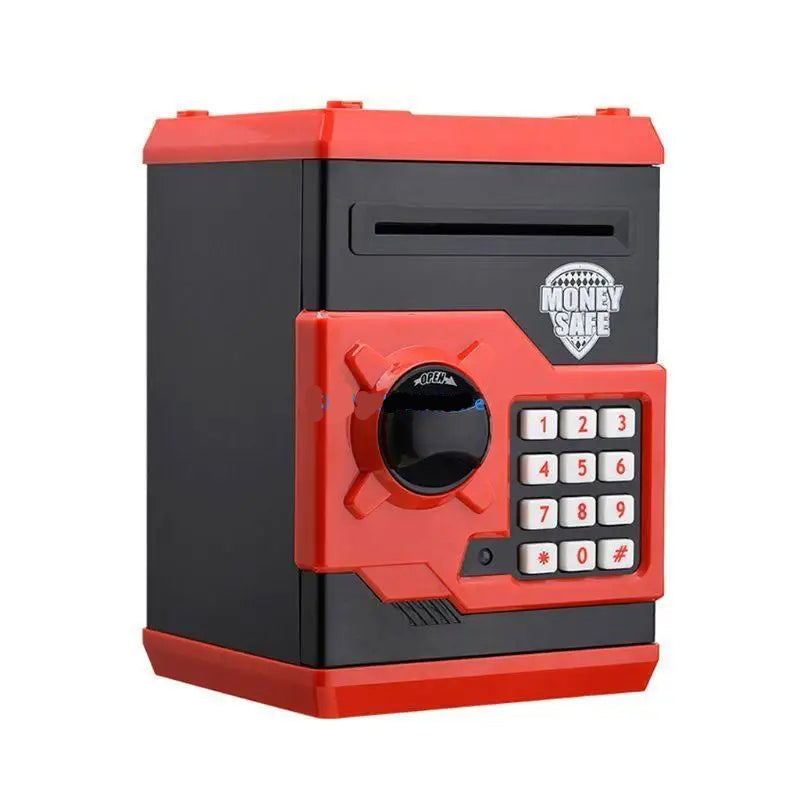 Digital Mini ATM Coin Bank with Password Protection for Savings