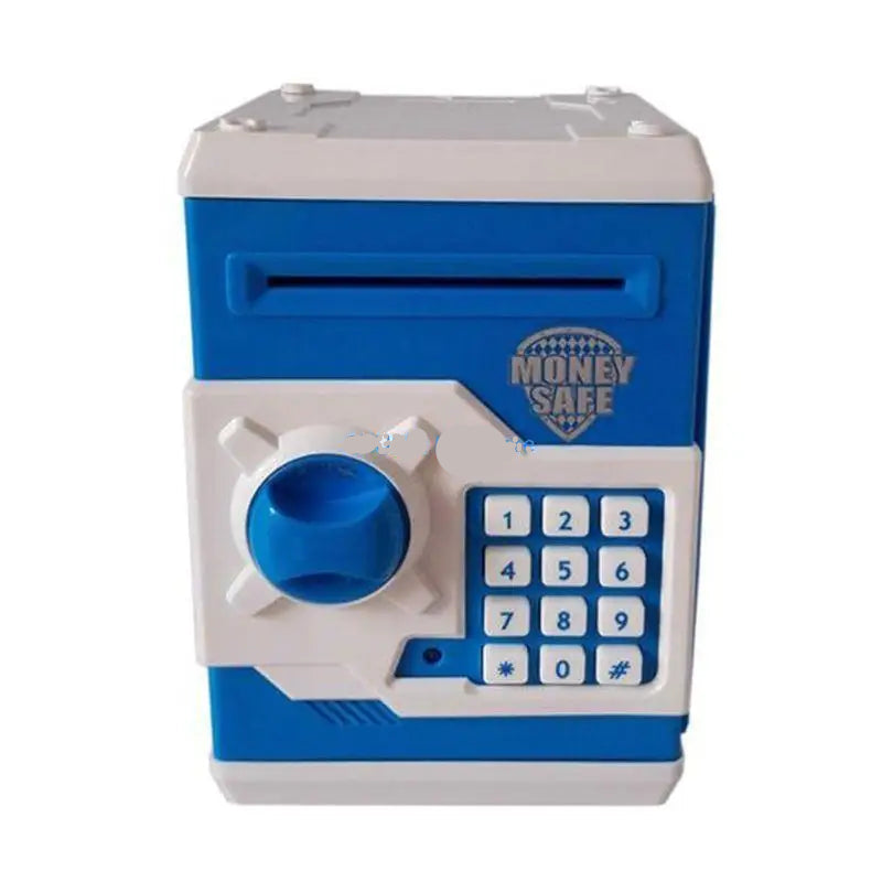 Digital Mini ATM Coin Bank with Password Protection for Savings