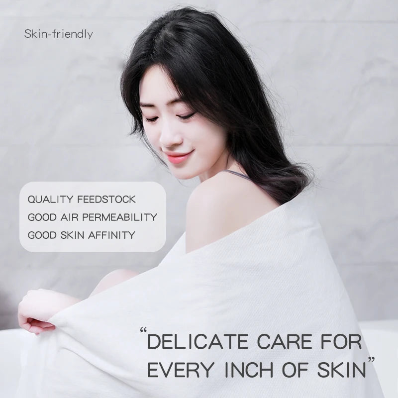 Extra-Large Soft Absorbent Disposable Compressed Travel Bath Towel
