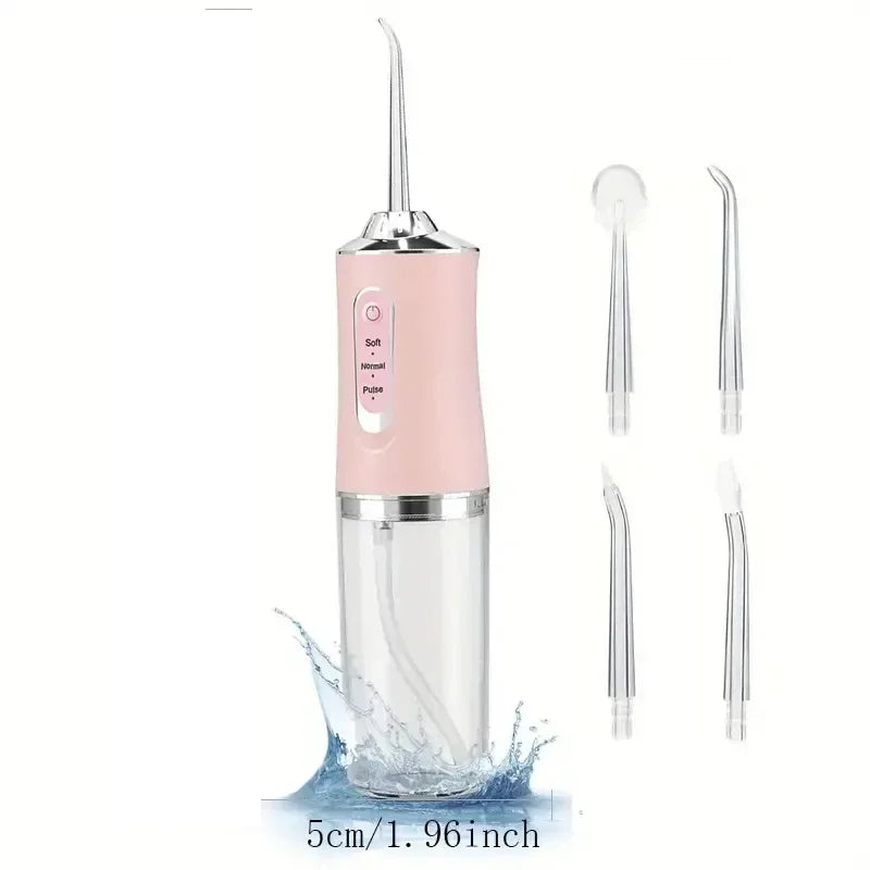 Rechargeable Portable Smart Electric Water Flosser - Dental Oral Irrigator for Effective Teeth Cleaning