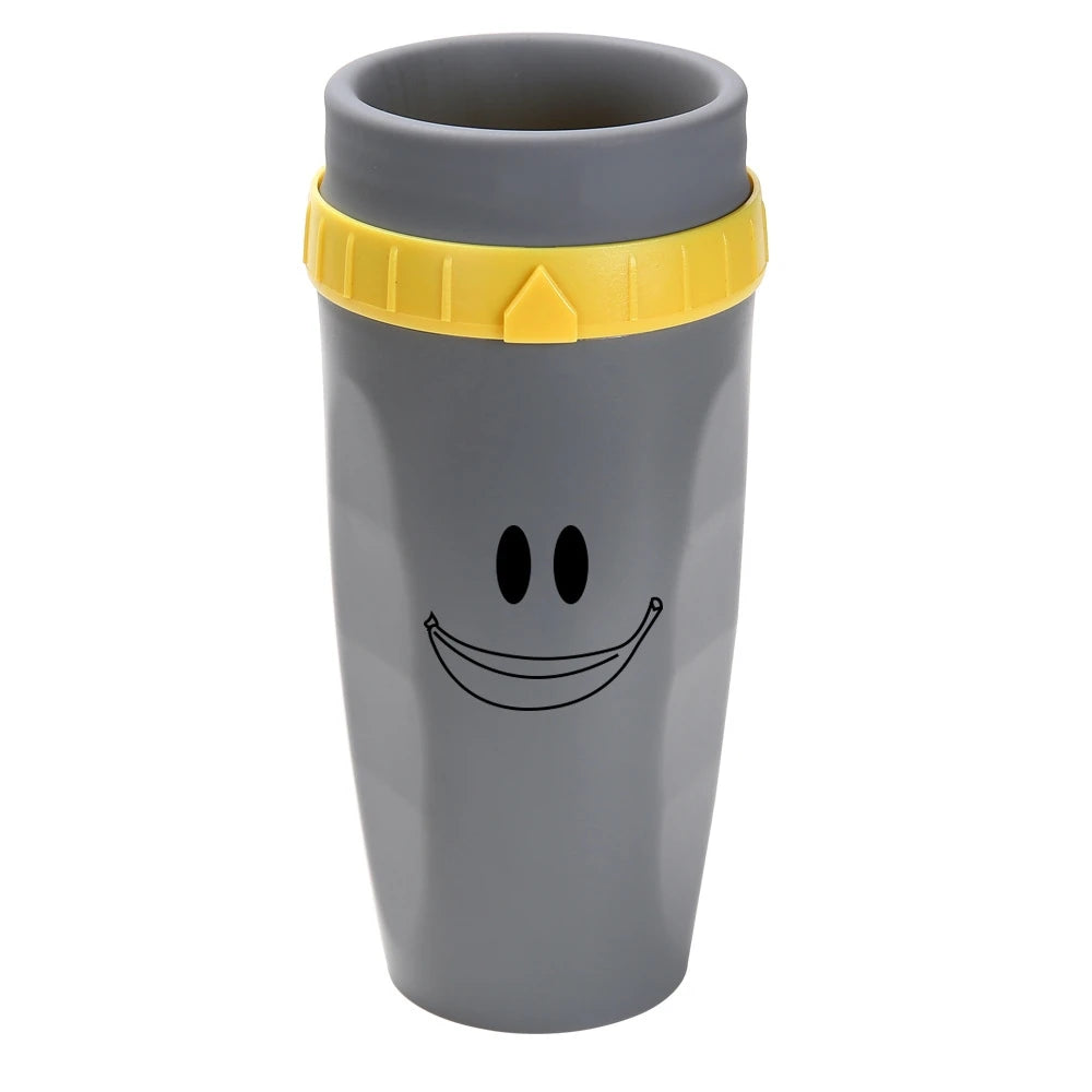 Creative Thermos Mug with Screw Lid and Straw - Portable Design