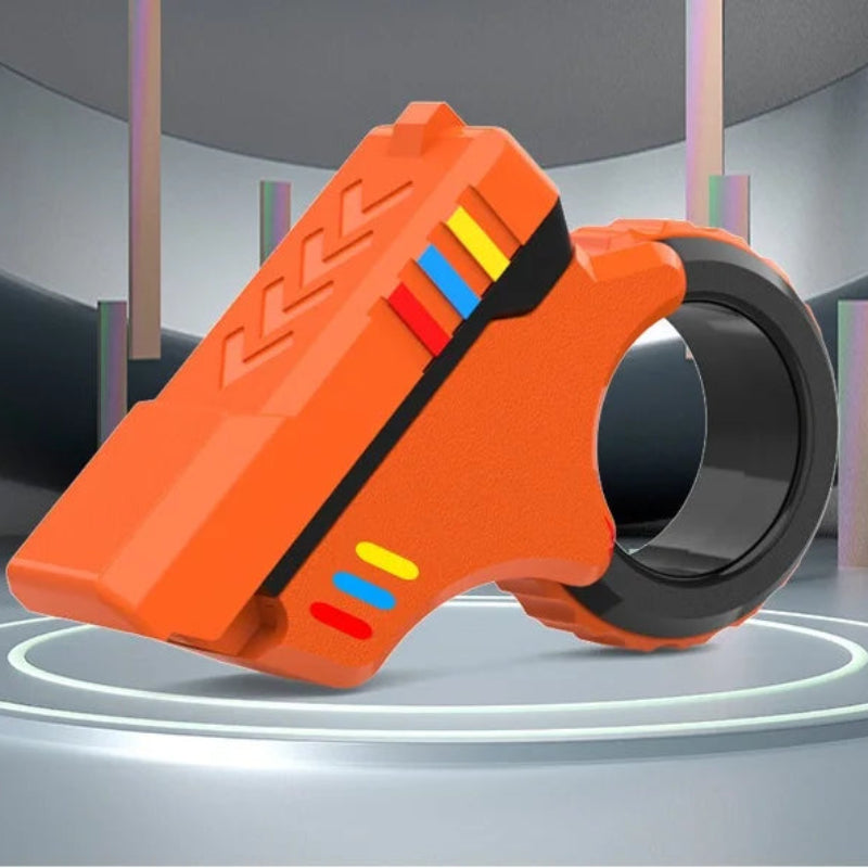 Haptic Sensory Fidget Spinner Toy with Stress Relief Ratchet Wheel - Perfect for Kids and Adults