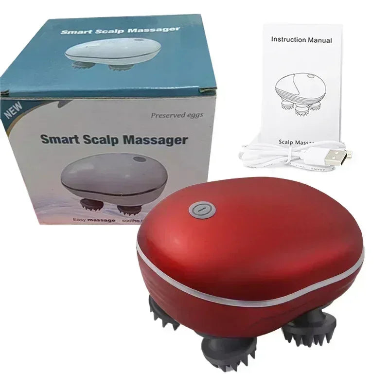 Electric Scalp Massager - Suitable for Pets Too!