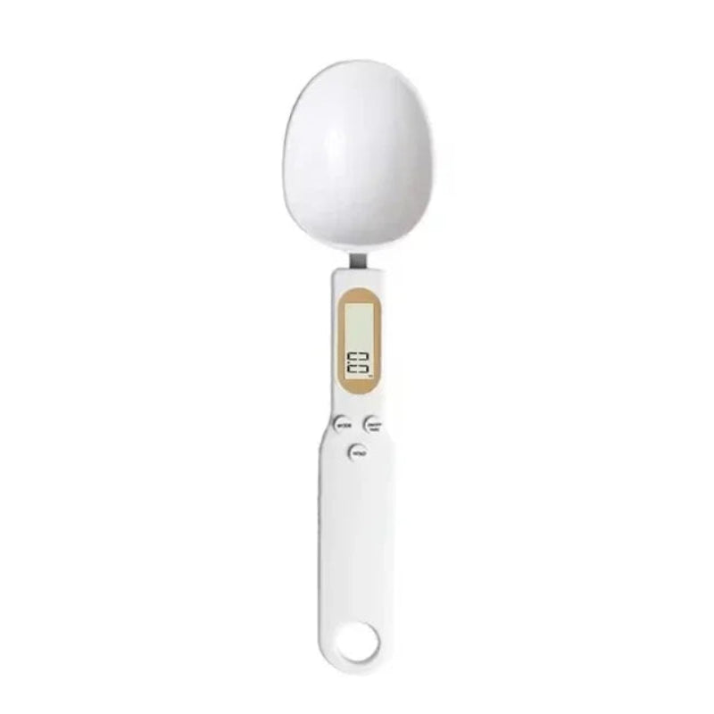 Digital Mini Spoon Scale - Electronic LCD Kitchen Scale for Measuring 0.1-500g Food Weight