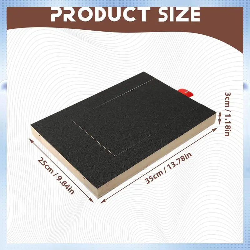 Dog Nail Care Scraper and Trimming Scratch Board - Emery File Box