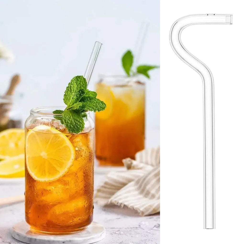 Reusable Flute-Style Anti-Wrinkle Drinking Straw - Lipstick Safe
