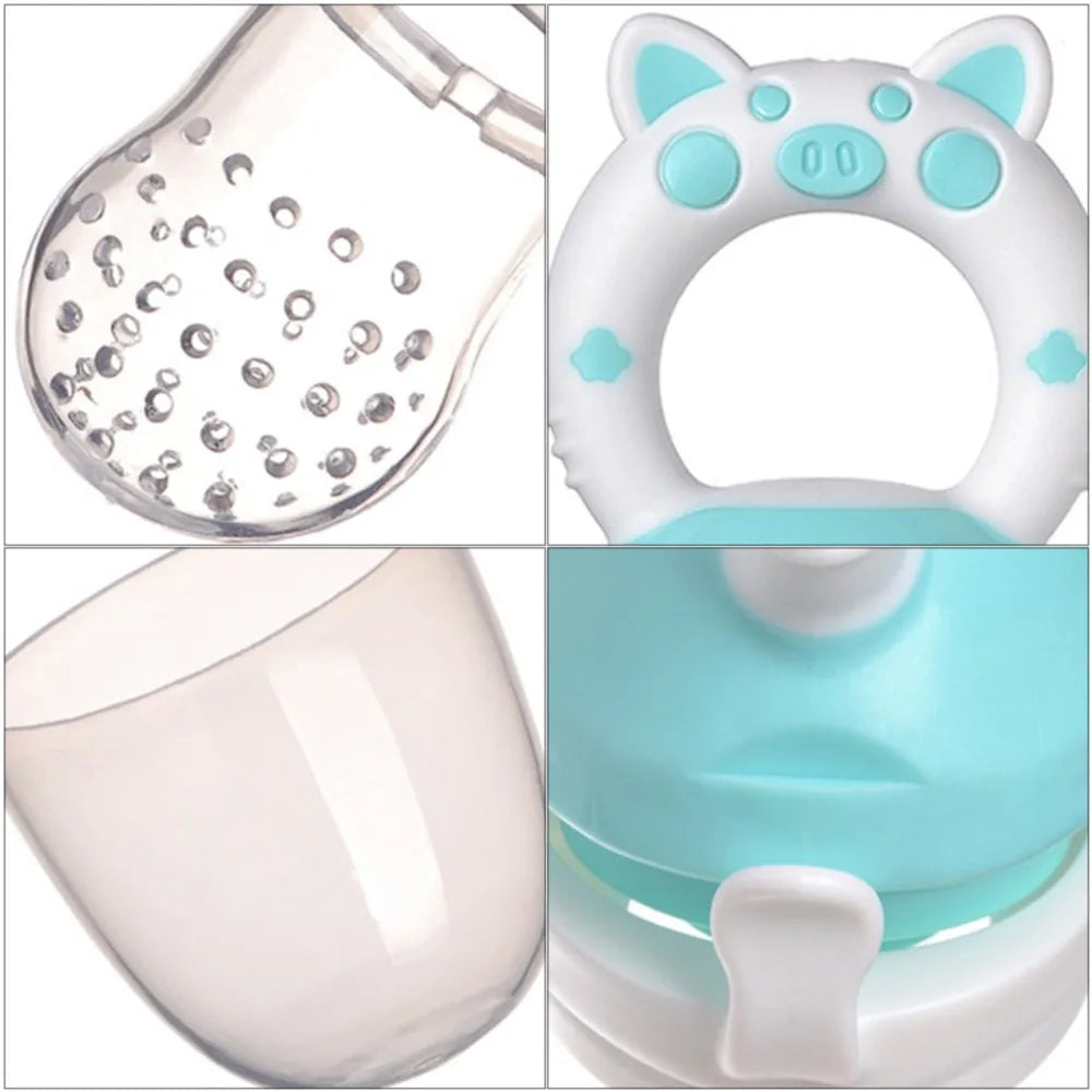 Safe Silicone Fresh Food Nibbler Feeder for Infants - Baby Soother