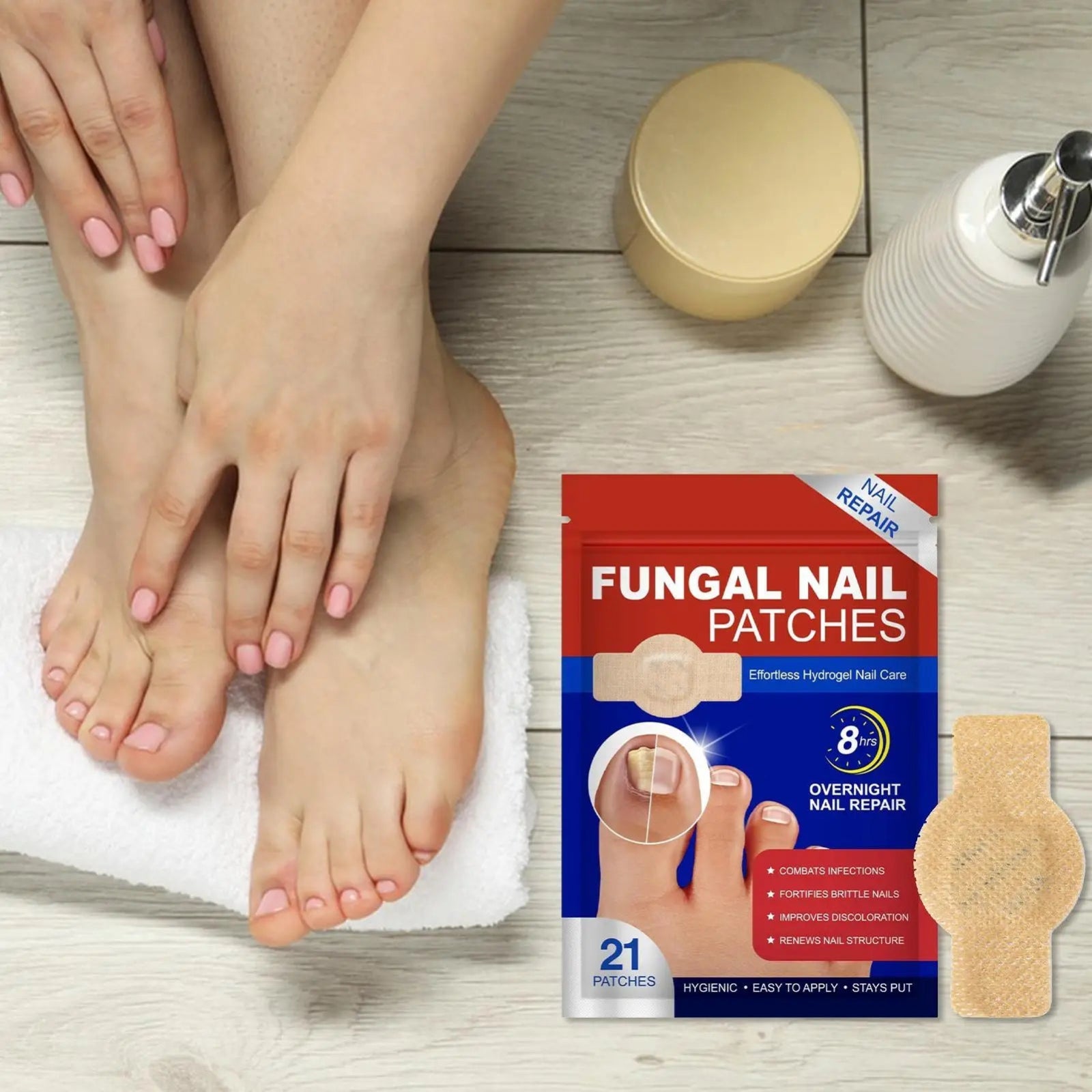 Nail Repair Patches - Professional Toenail Care Stickers for Restoring Healthy Nails
