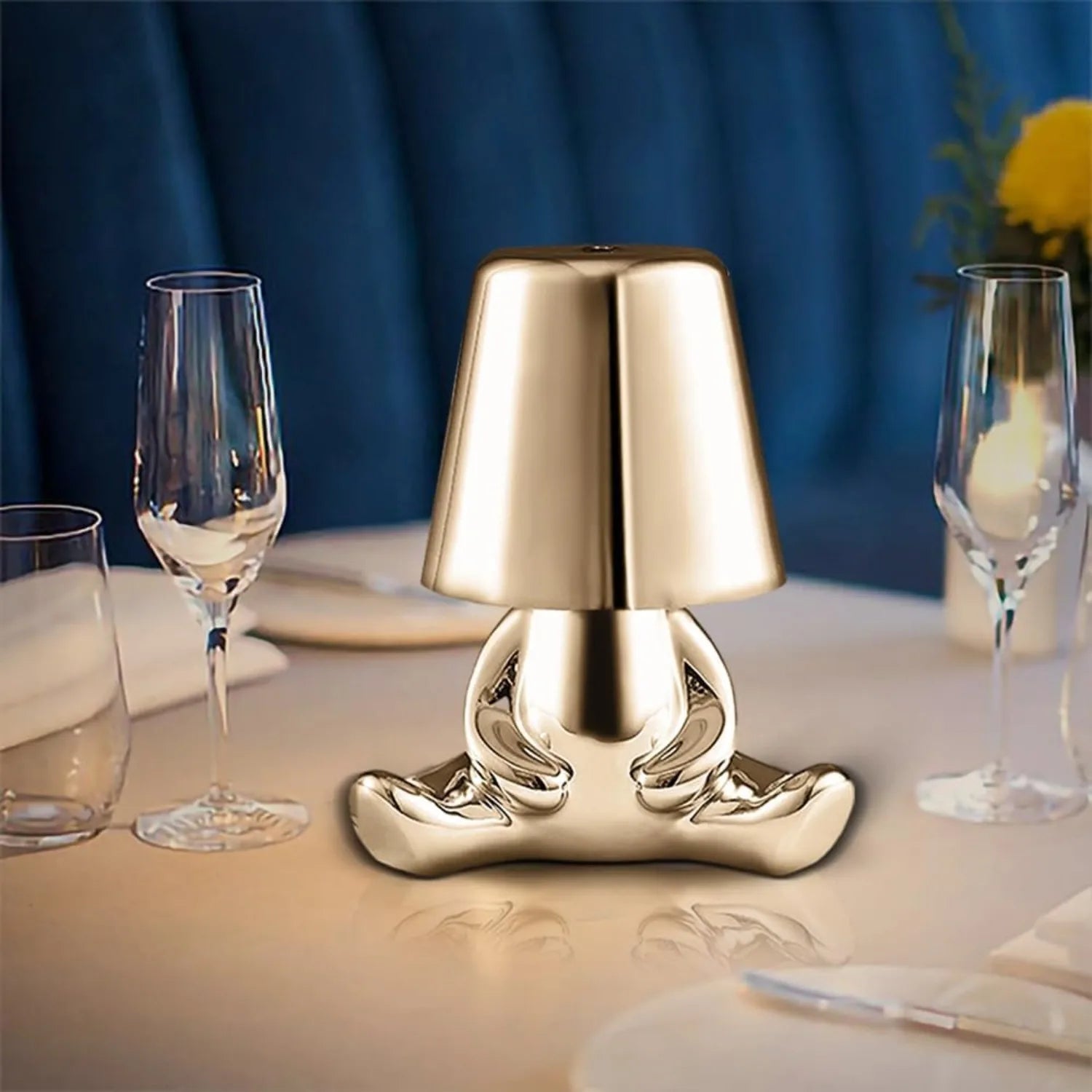 Thinker LED Desk Lamp - Rechargeable Night Light