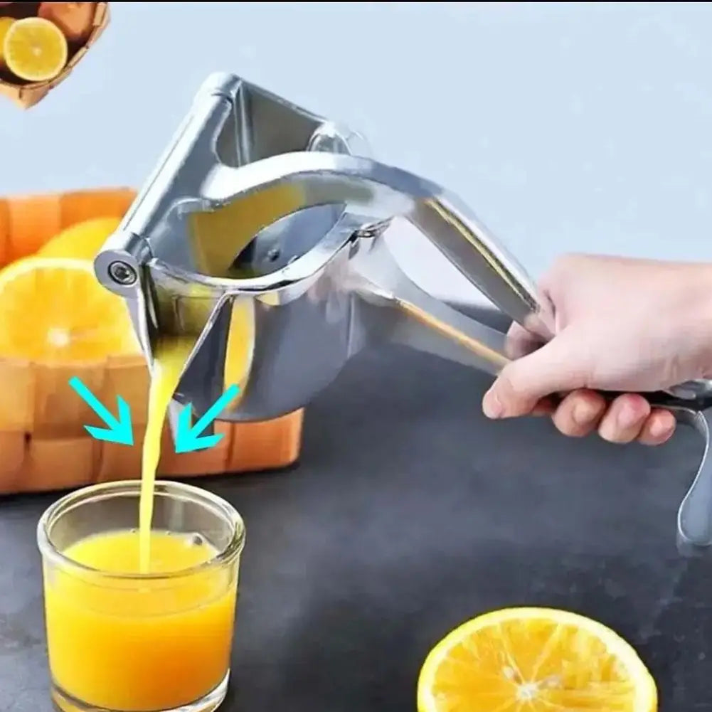 Multi-Functional Handheld Aluminum Citrus Juicer - Ideal for Home Use