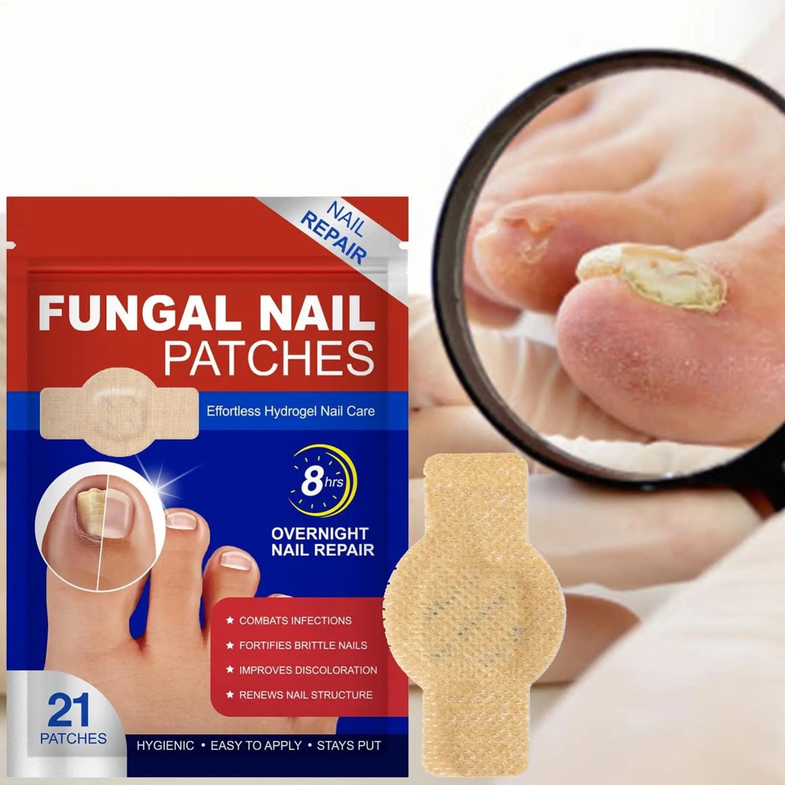 Nail Repair Patches - Professional Toenail Care Stickers for Restoring Healthy Nails