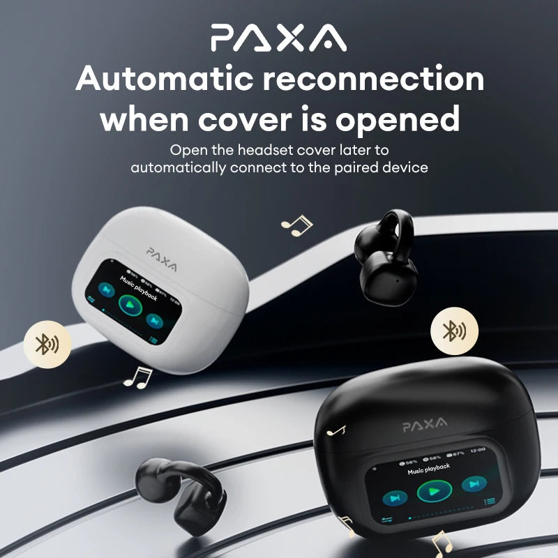 Lightweight Open-Ear Bluetooth Earbuds -  for Sports, Fitness, and Workouts