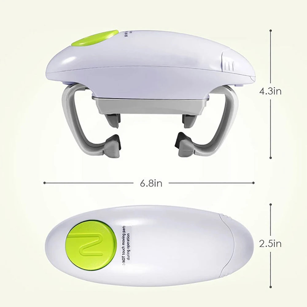 Electric Automatic Jar Opener - Effortless Bottle and Jar Opening Kitchen Gadget