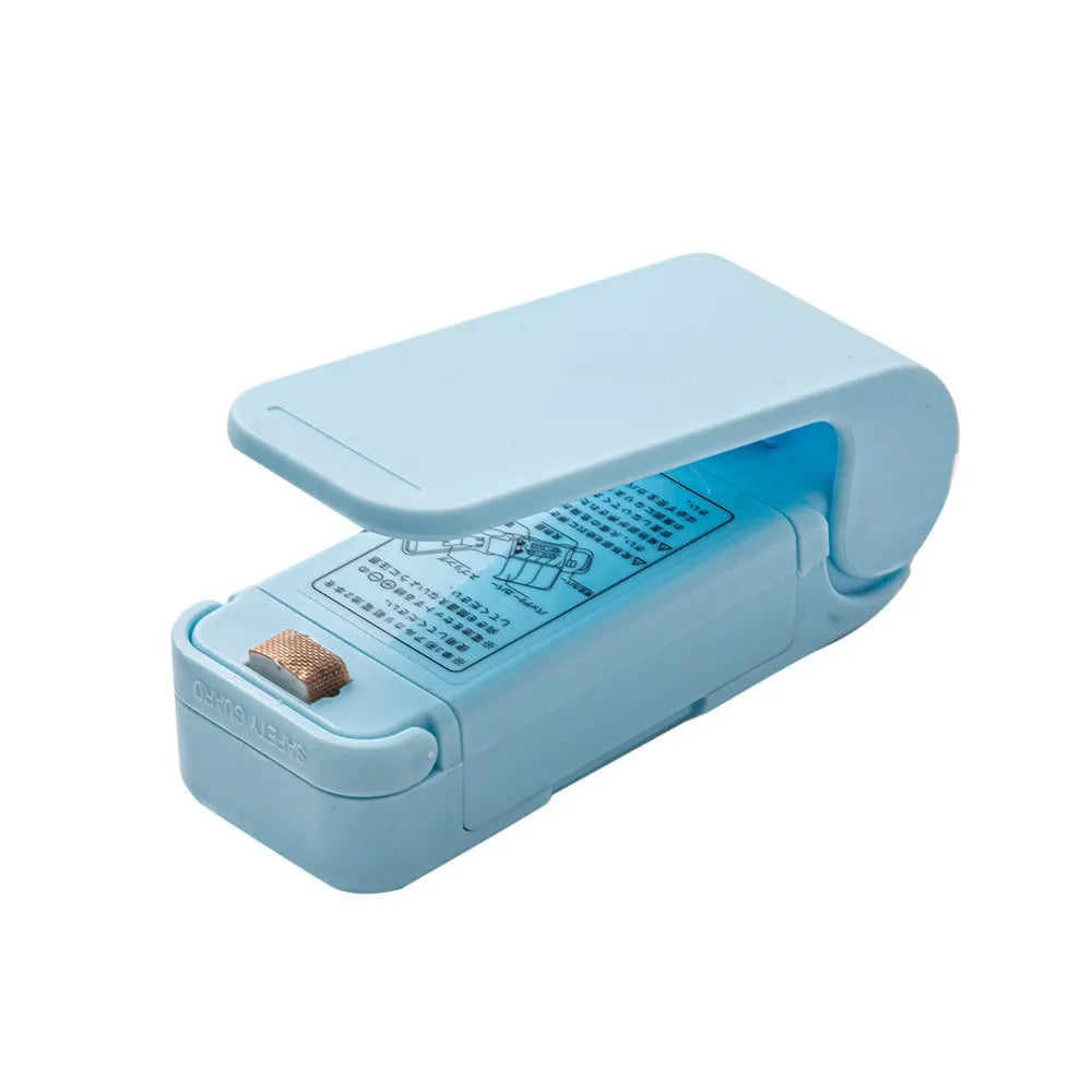 Mini Heat Sealer for Plastic Food Bags - Ideal for Snacks and Opened Food Items
