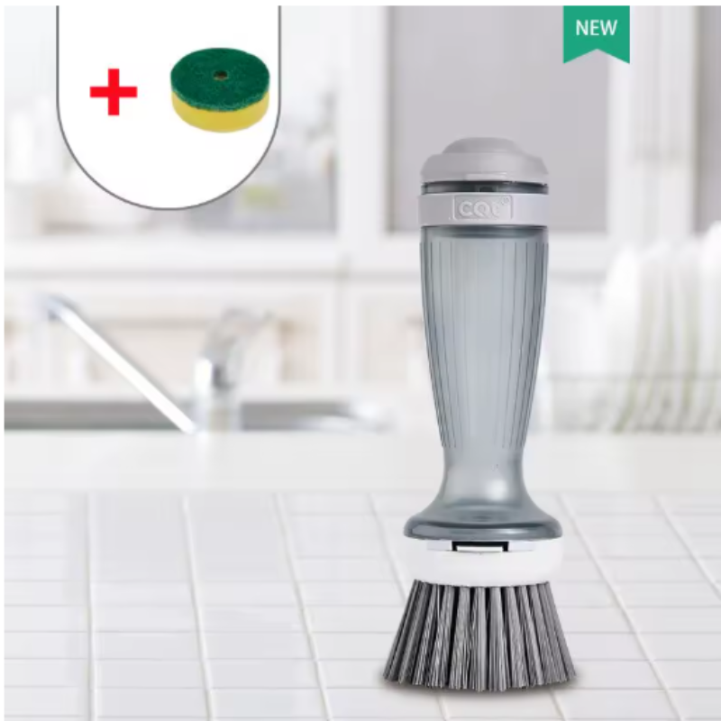 3-in-1 Magic Dishwashing Sponge and Cleaning Brush - Essential Household Cleaning Tool