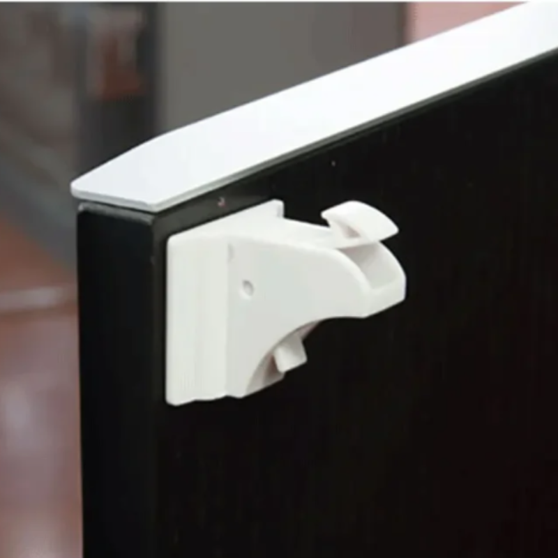 Invisible Magnetic Child Safety Lock - No Drilling or Screws Needed for Doors and Drawers