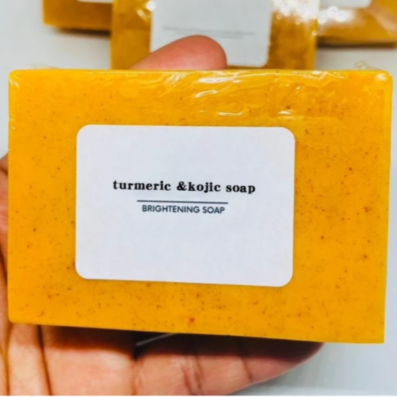 Illuminating Turmeric & Kojic Soap Bar for Face and Body -  Skin Lightening Formula