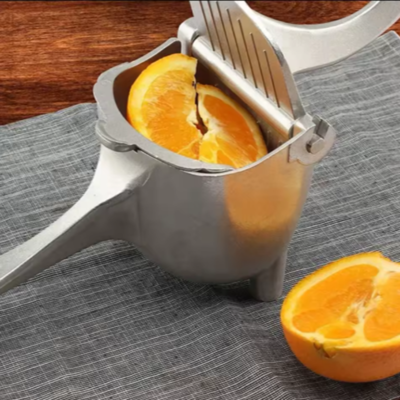 Multi-Functional Handheld Aluminum Citrus Juicer - Ideal for Home Use