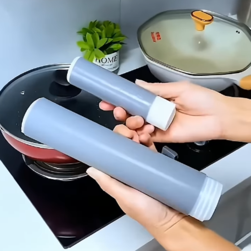 Heat-Resistant Rubber Cover for Pot Handles - Anti-Scalding Protection