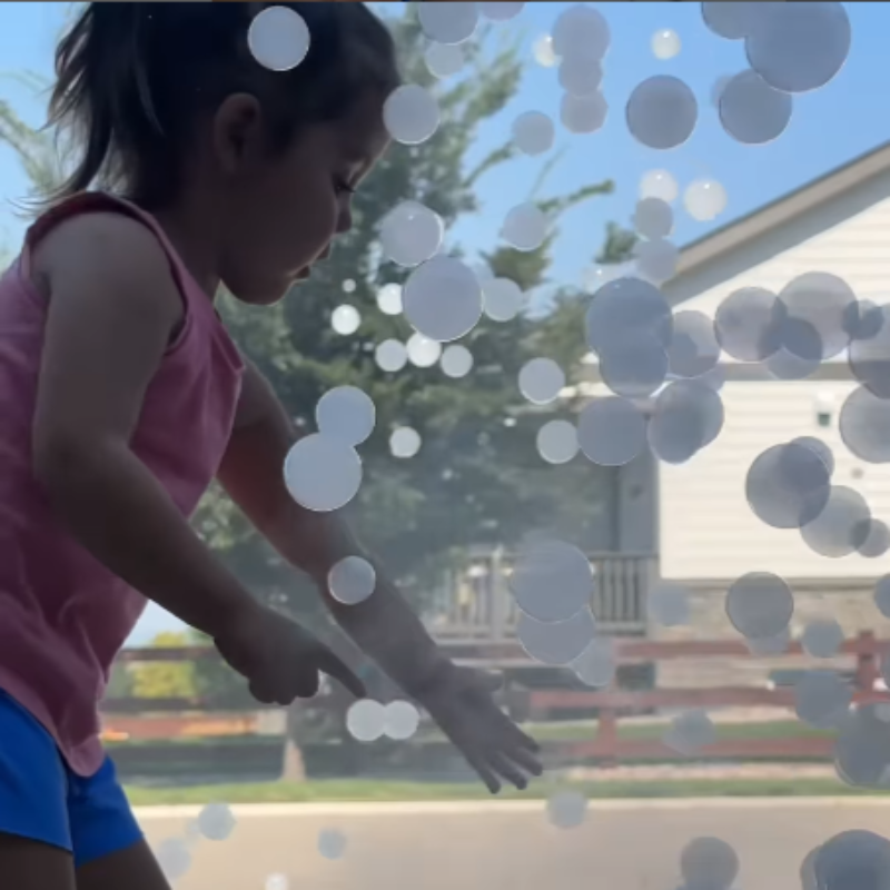 400W 3-in-1 Bubble Fog Smoke Machine with Wireless Remote - Perfect for Spooky Mist and Bubbles