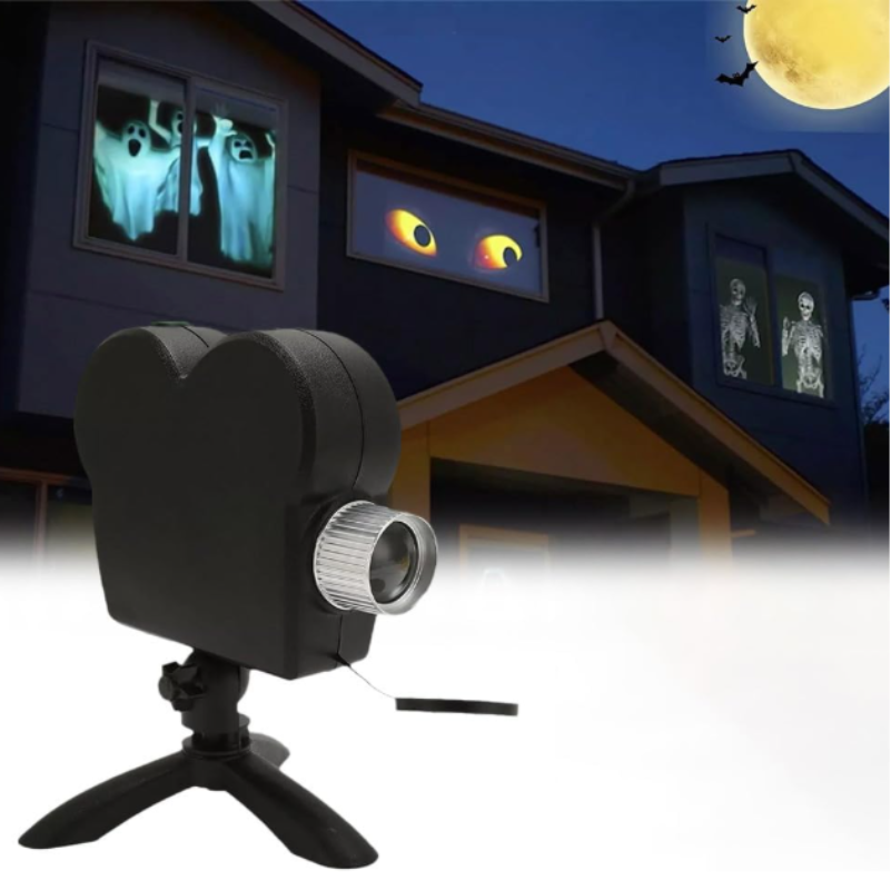 Halloween Projection Lamp for Windows