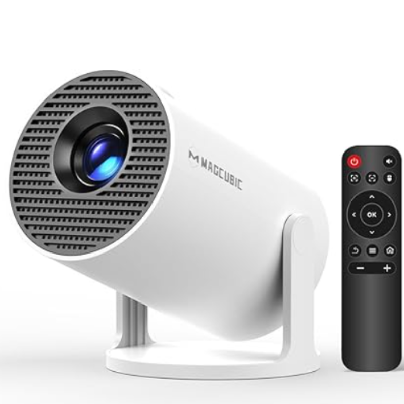 MAGCUBIC HY300 PRO 8K Android Projector - Perfect for Home Cinema & Outdoor Use