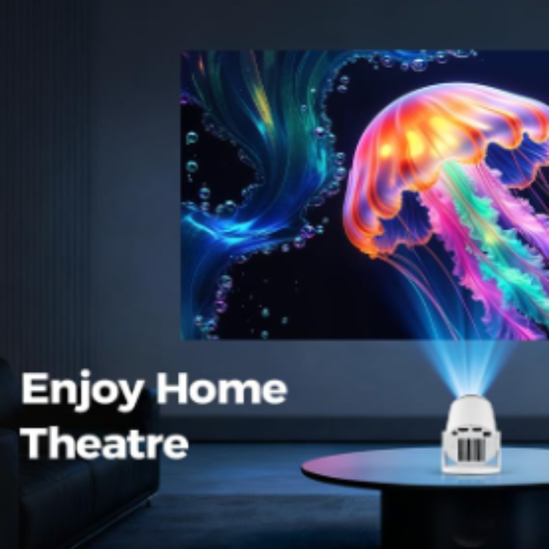 MAGCUBIC HY300 PRO 8K Android Projector - Perfect for Home Cinema & Outdoor Use